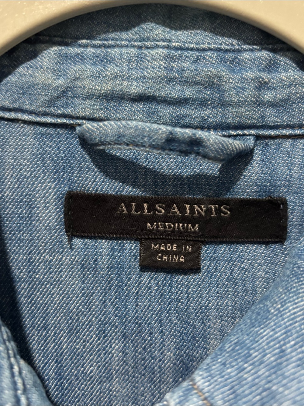 All Saints Zelda denim dress - Picture 3 of 5